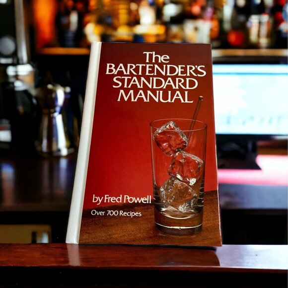 The Bartenders Standard Manual Hardcover Fred Powell - Picture 1 of 9